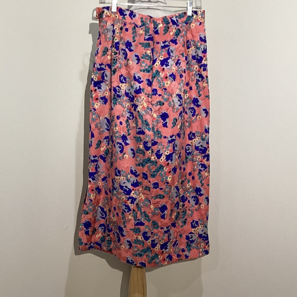 Floral Pink Maxi Skirt